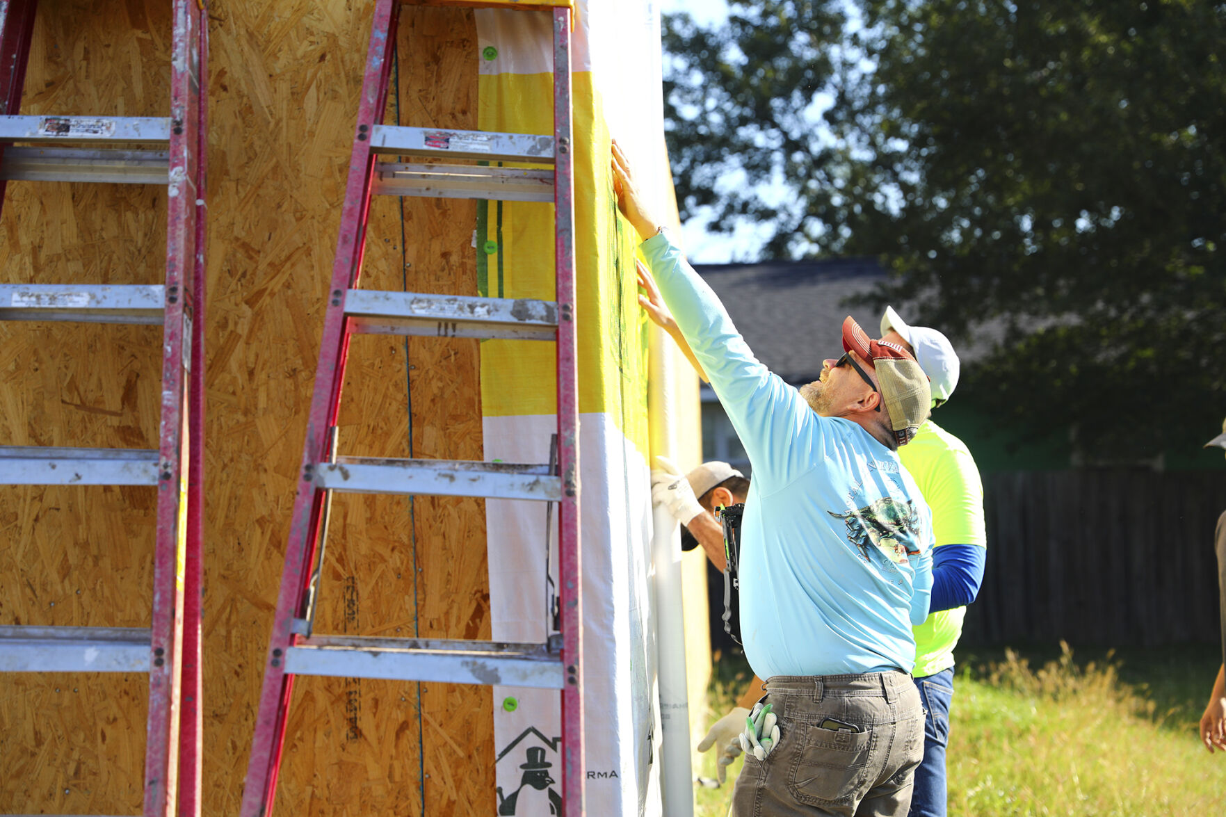 Habitat for Humanity candidate build